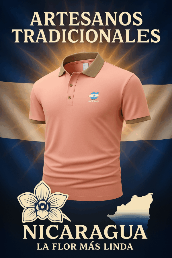 Polo Hombre Rosa